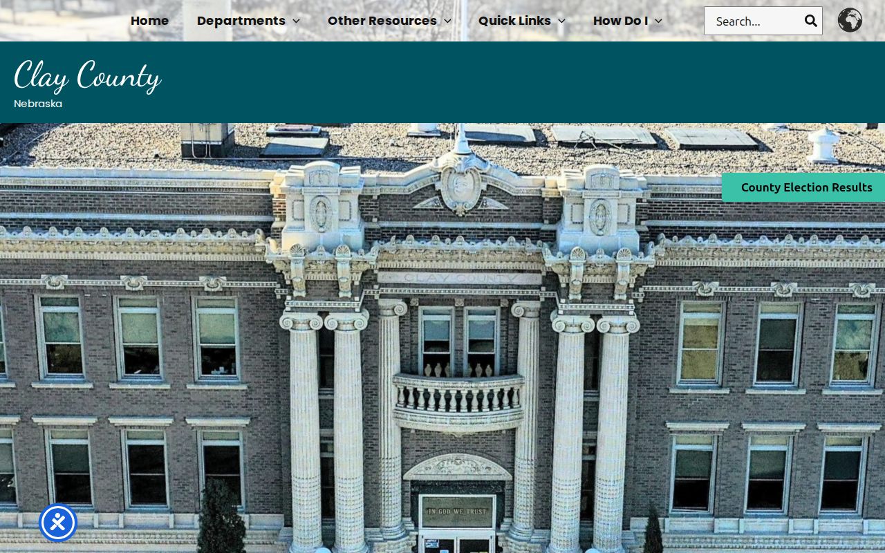 Clay County Nebraska criminal history county offices